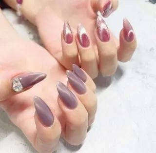 ネイル (∩_∩)ミモネイル /eyelashのネイルデザイン