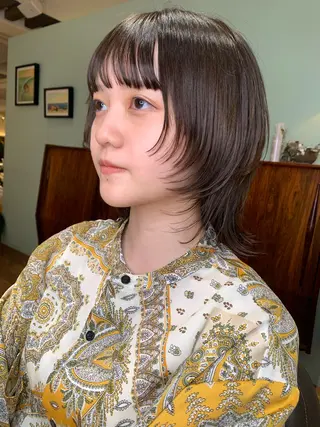 ショート 【ロングウルフカット 姫カット】伊藤裕哉のヘアスタイル