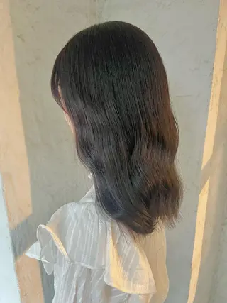 カラー FUJINO RYOのヘアスタイル