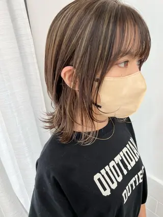 カラー 美髪縮毛矯正🫧 艶カラー/スズカのヘアスタイル