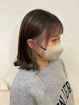 カラー oggi西新所属・ゆい/メンズカット/ ショート/レイヤーのヘアスタイル