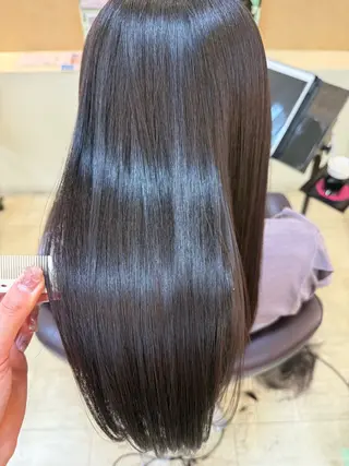 ロング 早﨑 映天のヘアスタイル