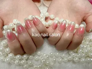 ネイル kao nail マグネット/長さだしのネイルデザイン