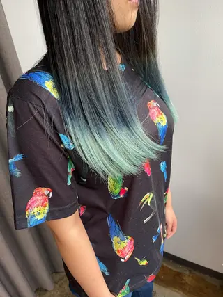 ロング カラー 🌈ディレクター🌈 徳松優希のヘアスタイル