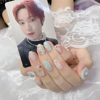 ネイル La neige* yuki 🥯🍑のネイルデザイン