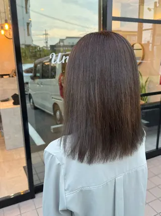ミディアム カラー Un Atre所属・中垣内勇樹 【髪質改善特化】のヘアスタイル