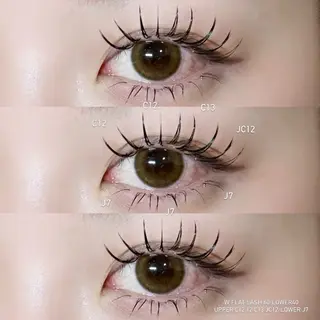 マツエク・マツパ MANA EYELASH STUDIO所属・kanoha 🦖⋆͛のマツエク・マツパデザイン