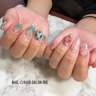 ネイル Hair salon Irie所属・與儀 知佳のネイルデザイン