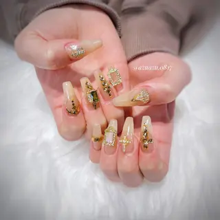 ネイル hair&nail ROOTS所属・ﾍｱﾒｲｸ&ﾈｲﾙ ♥️Azuのネイルデザイン