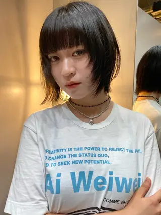 ミディアム Celan所属・ボブパーマ無料 /yuukiのヘアスタイル