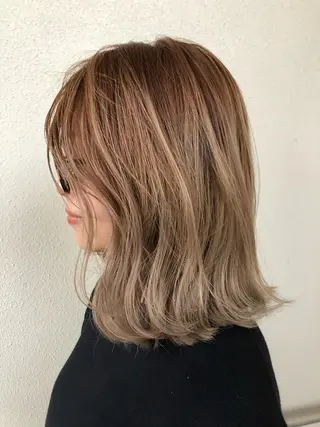 ミディアム カラー 🎀トレンドヘア🎀 MIKUのヘアスタイル