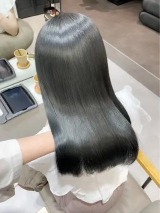 カラー 立川駅/ワンカラー ブリーチなしカラー/のヘアスタイル