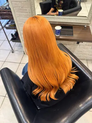 ロング カラー ブリーチ♡メンズ マッシュ♡MIUのヘアスタイル