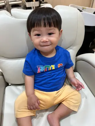 キッズ 井上 謙のヘアスタイル