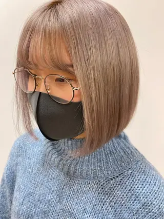 ミディアム カラー 🍀自然＆長持ち♪ 縮毛矯正の匠✨️のヘアスタイル