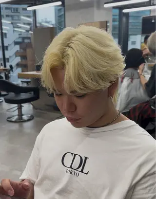 カラー メンズ 韓国ヘア忠実再現/ 韓国ヘア/tomoのヘアスタイル