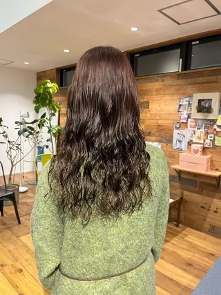 パーマ 中村 彩奈のヘアスタイル