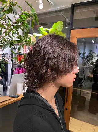 パーマ メンズ 友 美海のヘアスタイル