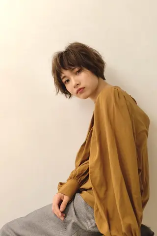 ショート SALOWIN 銀座一丁目店所属・髪質改善/縮毛矯正 🎀小林 唯 🎀のヘアスタイル