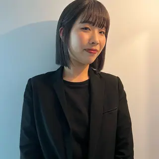 ミディアム 舟橋耀/ブリーチカラ ー/レイヤーカットのヘアスタイル