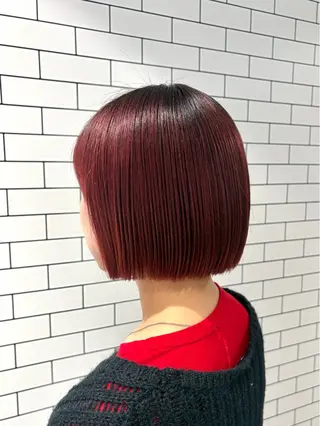 ショート Sinm hair所属・中村果鈴 3月予約に空きありのヘアスタイル