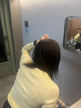 カラー 島田 果央のヘアスタイル