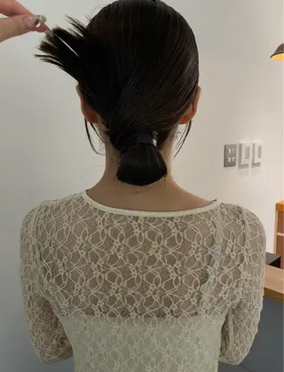 セミロング 蘭々/レイヤーカット /ナチュラルヘアのヘアスタイル