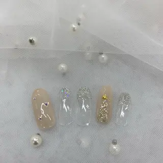 ネイル ⭐︎休業中の練習⭐︎ JNA認定講師髙橋のネイルデザイン