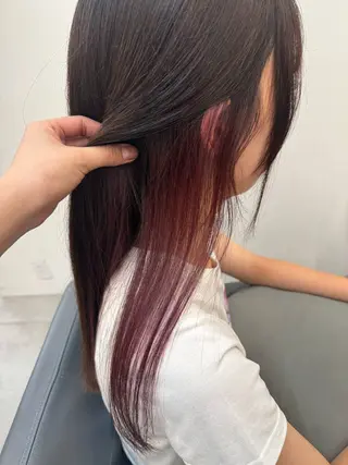 カラー うるツヤカラー💖 なるみももかのヘアスタイル