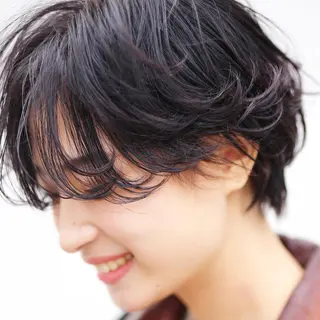 ショート パーマ 下北沢 soiのヘアスタイル