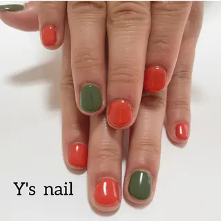 ネイル 手書きが得意🖌️ Y’s  nailのネイルデザイン