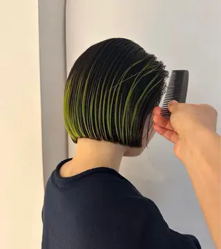 ショート カラー land所属・透明感カラー/レイヤ ー🌙Honokaのヘアスタイル