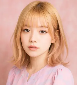 ミディアム うる艶ワンカラー/ 似合わせ　中野拓侍のヘアスタイル