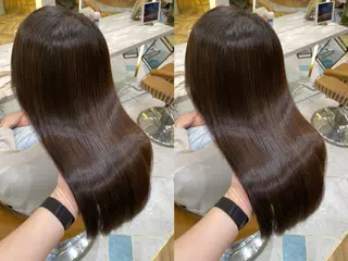 ロング 艶カラー美髪縮毛矯正 /髪質改善✨️ユウキのヘアスタイル