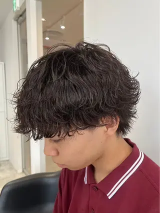 メンズ メンズパーマ/新潟/ 万代/高橋悠叶のヘアスタイル