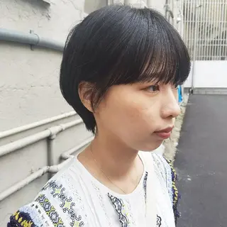 ショート 🙃 透明感カラー/ボブのヘアスタイル