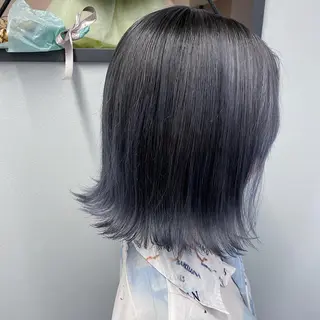 ミディアム カラー jill by gisel＿奥家のヘアスタイル