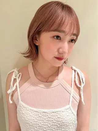 ショート カラー 松本優香/ボブ/ダ ブルカラー/髪質改善のヘアスタイル