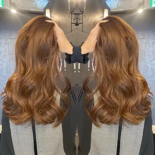 ロング カラー tocca 💜石田愛結💜のヘアスタイル