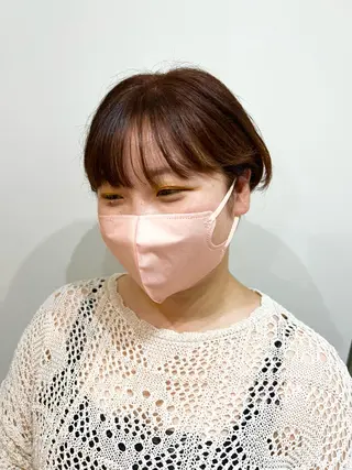 ショート カラー honen RUKAのヘアスタイル