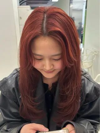 カラー Wカラー/暖色/べ ージュりく©︎🐝のヘアスタイル