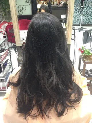 ショート ミディアム セミロング ロング カラー boutique misakiのヘアスタイル