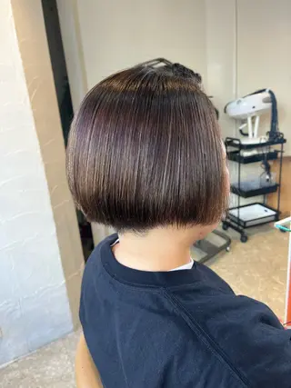 ショート うしだ かおるのヘアスタイル