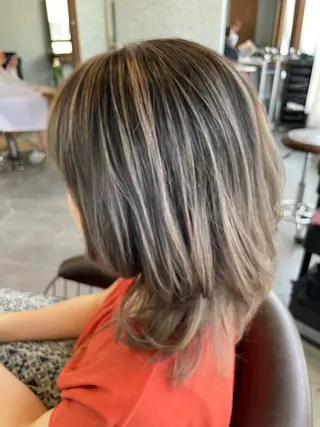 ミディアム カラー sweetroom茅ヶ崎南口店所属・∮フェードスタイル∮ 加藤嘉陛のヘアスタイル