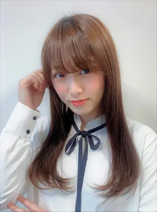 ミディアム ハイトーンデザイン カラー特化🌟木下のヘアスタイル