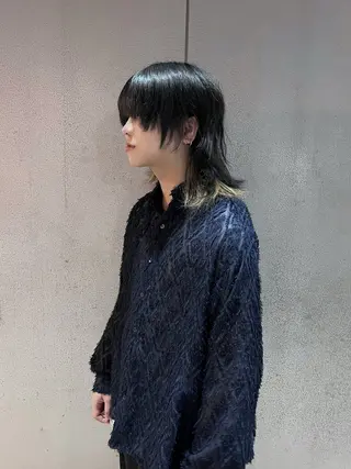 ミディアム 鹿児島 天文館 Colore凜のヘアスタイル