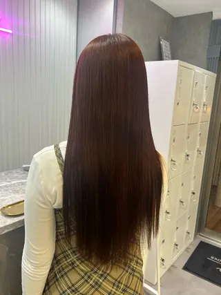 ロング カラー 本間 絵理奈‎のヘアスタイル