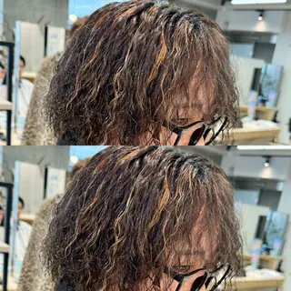 カラー パーマ メンズ メンズ専門 鈴木俊輔のヘアスタイル