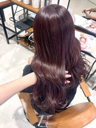 ロング amoretto 天文館店🎀ひなのヘアスタイル