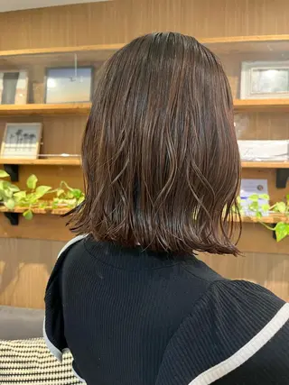 ミディアム レイヤーカット 湘南台/高倉航汰のヘアスタイル